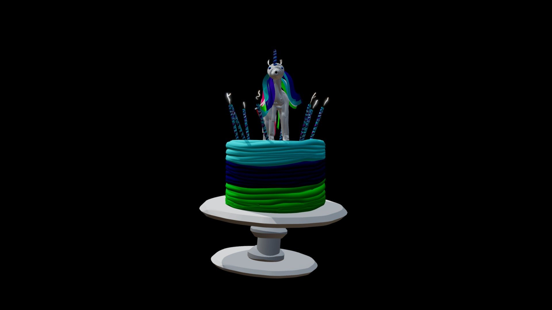 Unicorn Bday Cake