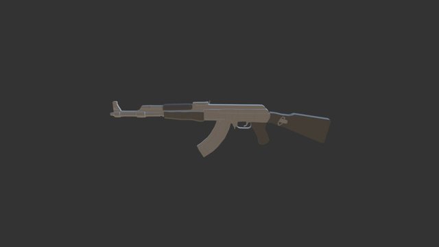 AK 47 3D Model