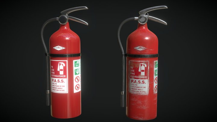 FireExtinguisher 3D Model