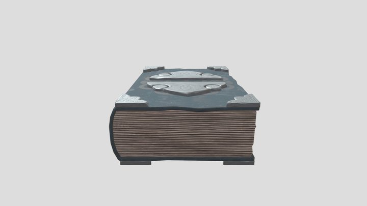 Norse Book 3D Model