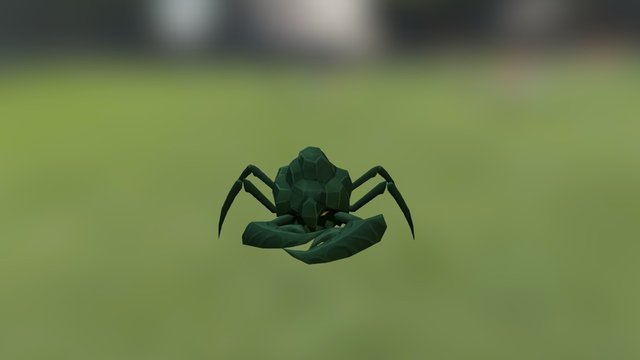 Pebblar Idle Animation 3D Model