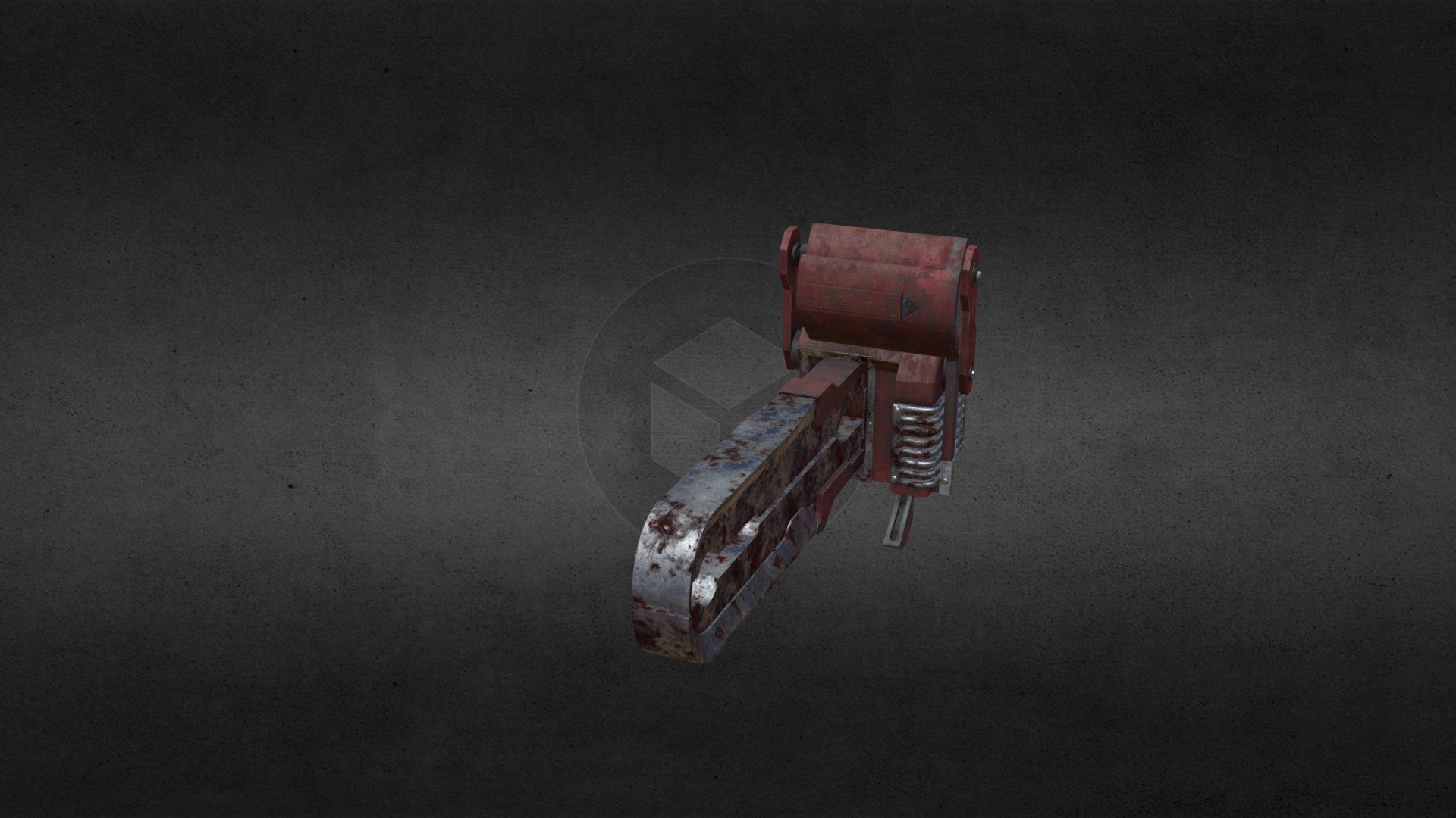 Murkoff corporation chainsaw - 3D model by Tristan St-Arnaud (@Tristan ...