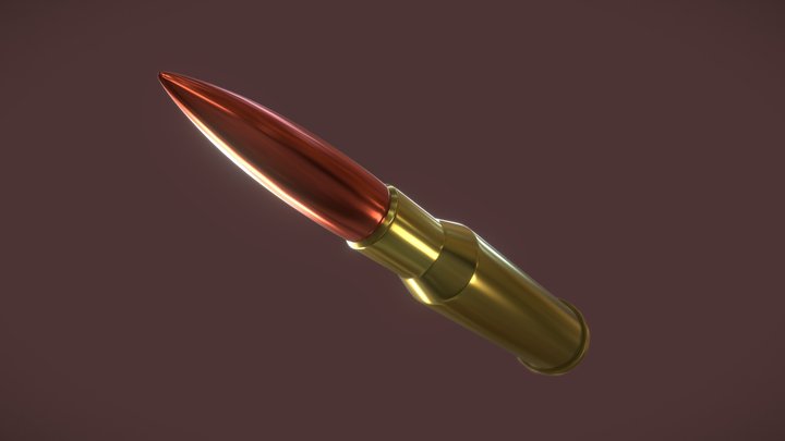 Cartridge/Bullet 3D Model