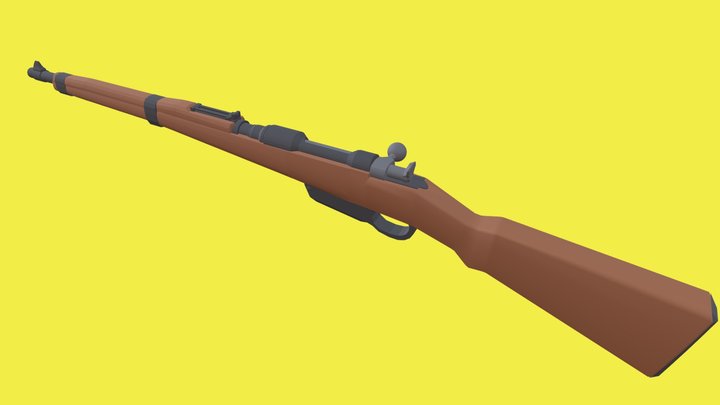 Steyr Mannlicher M95-30 3D Model