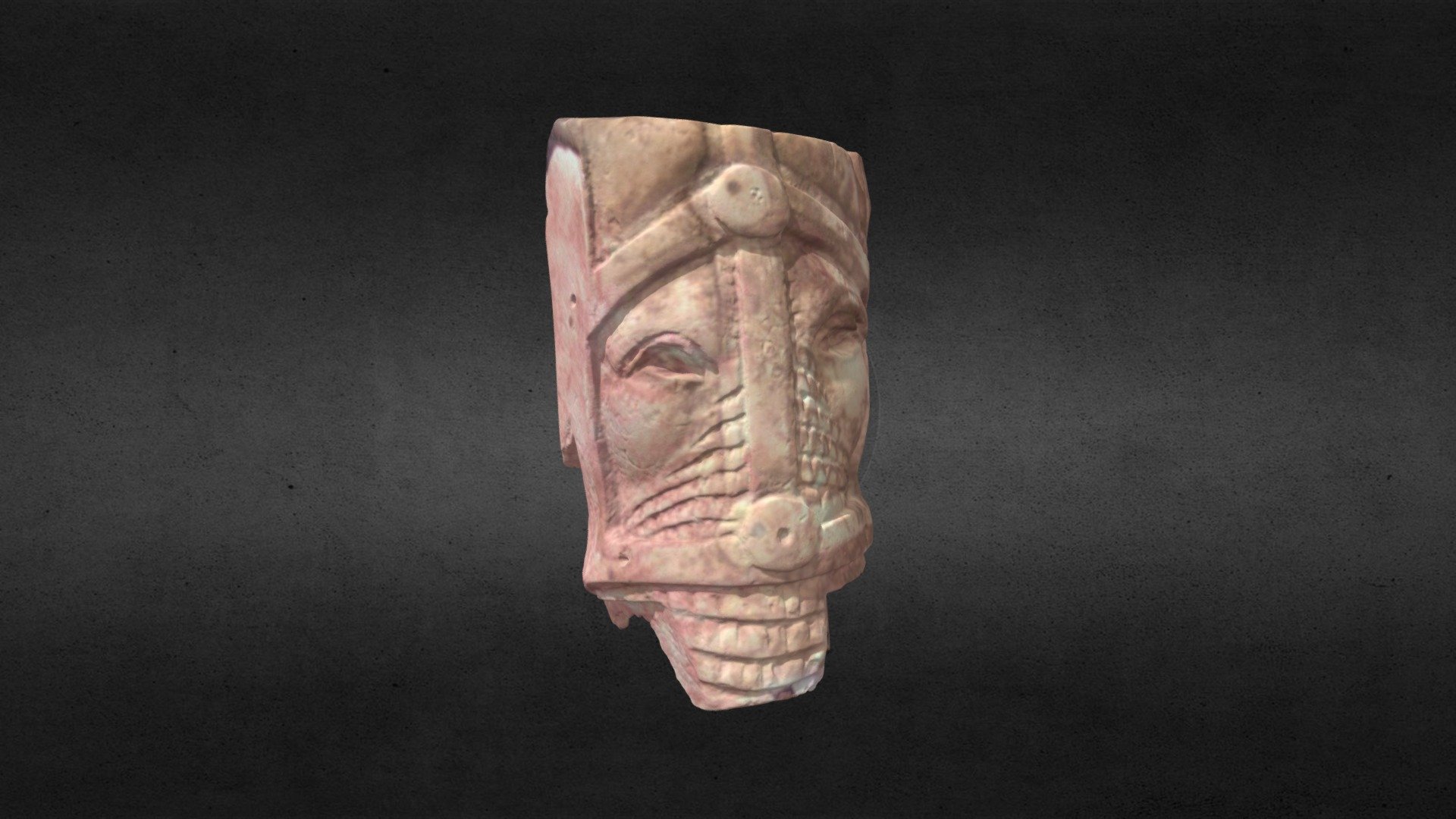 Carved bone elephant