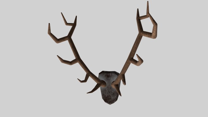 Antlers 3D Model
