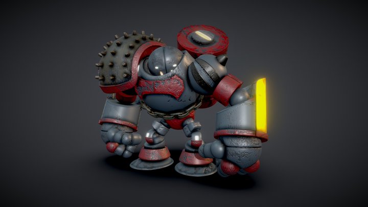 Robot Tutorial 3D Model