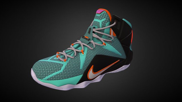 Nike Lebron 12 3D Model