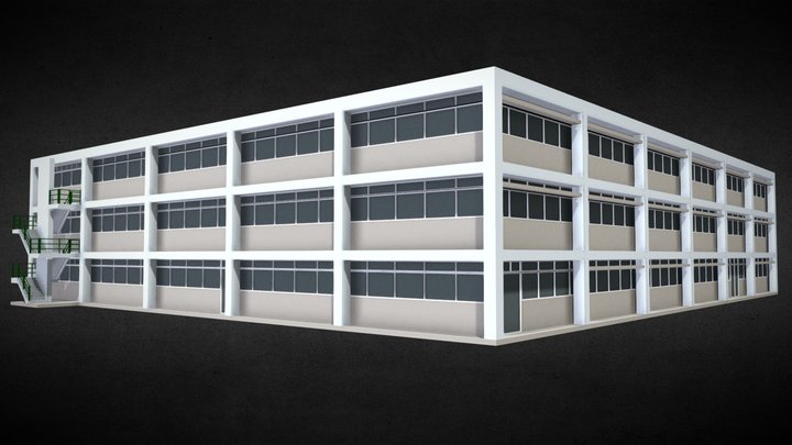 Edificio R 3D Model