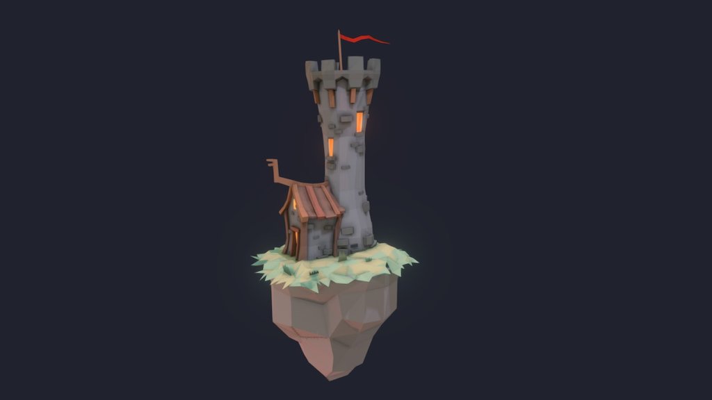 floating castle