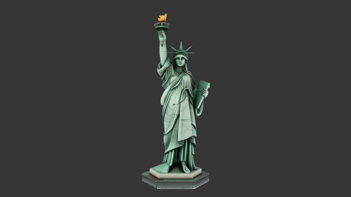Statue of Liberty 3D