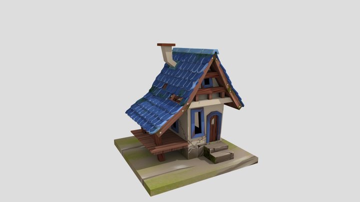 cabaña GA - IC 2023 3D Model