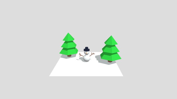 MUÑECO DE NIEVE ANIMADO
