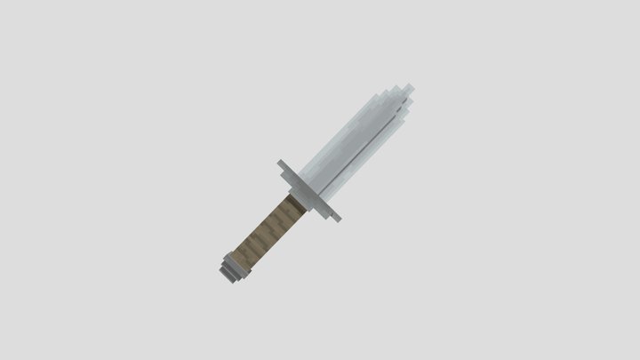 3DModel + Battle Knight Sword  MythicCraft Minecraft Marketplace