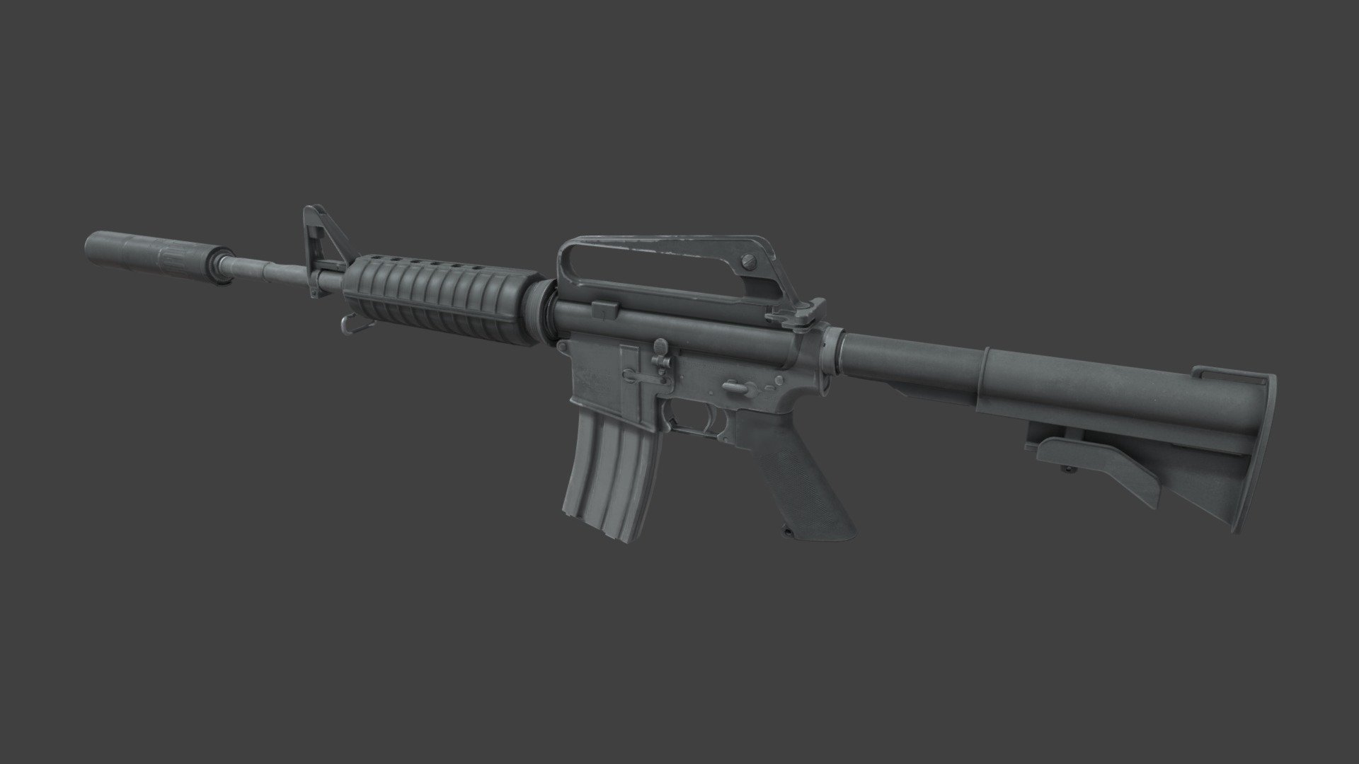 RIFLE | M4A1-S Weapon Model (CS2) - Download Free 3D model by gettan ...