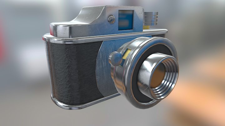 Vintage Camera 3D Model