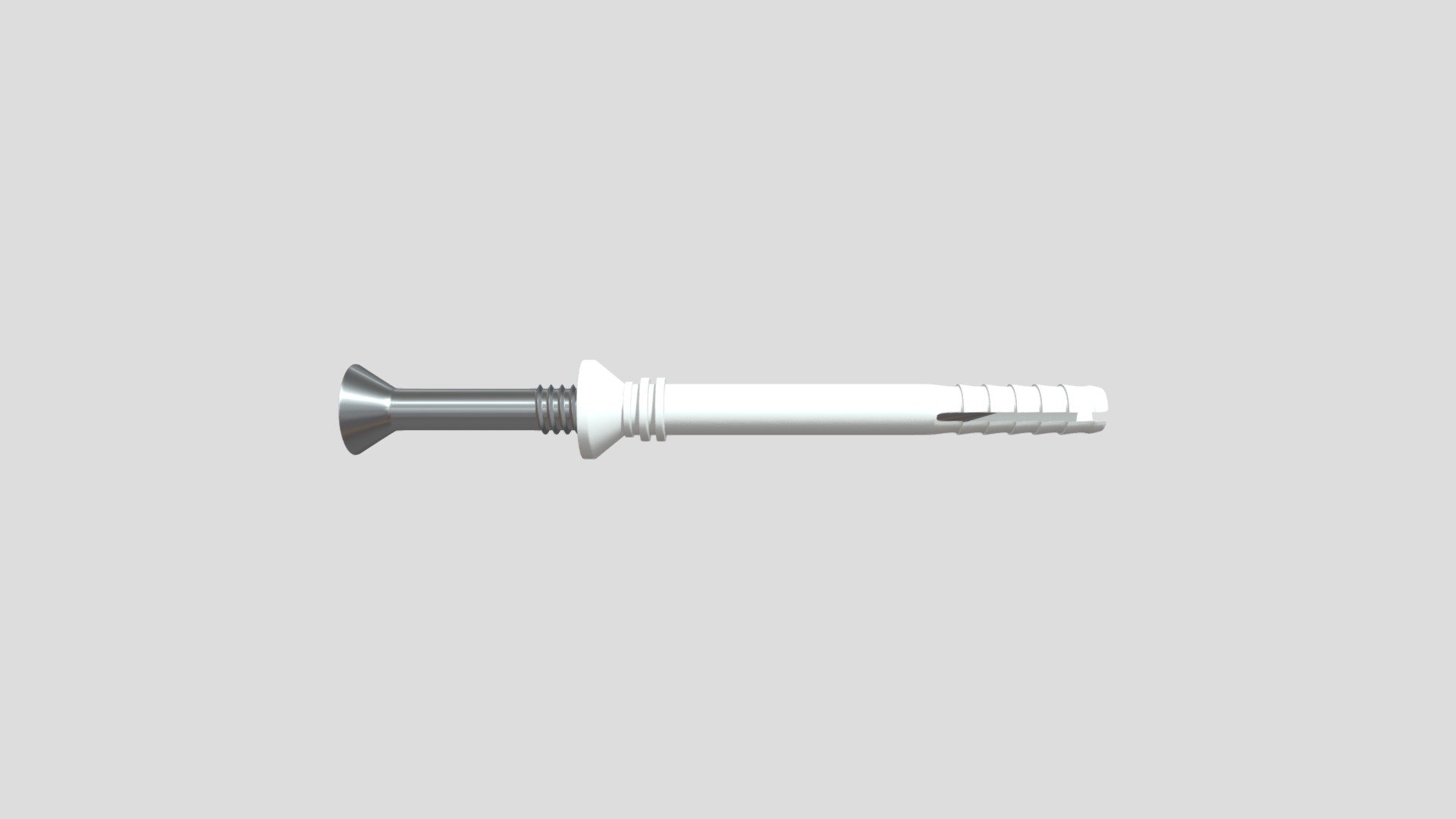Tassello nylon prolungato — Sketchfab embed 3D viewer
