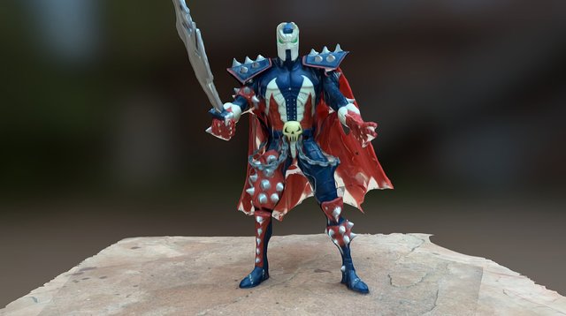 Medieval Spawn Action Figure 1994 3D Model