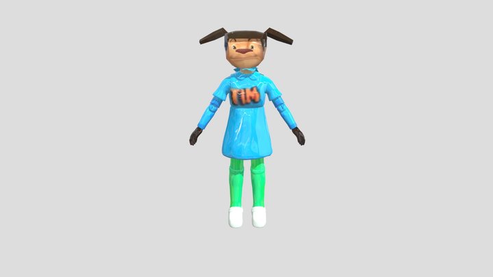 Тимоха из игры в пирожок (фан модель) 3D Model