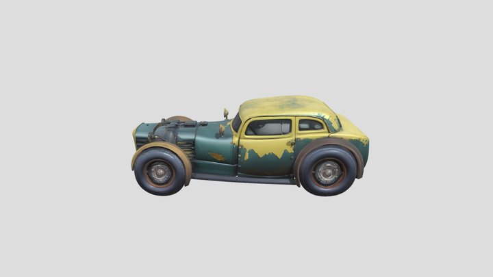 Ef38  -  Ratrod Concept – Free 3D Model STL