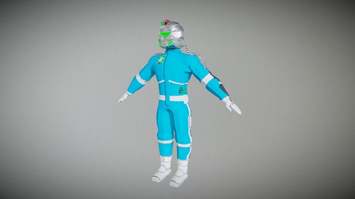 Test Subject Model 3D Model