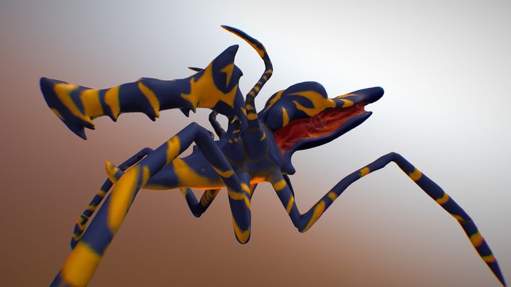 Zwarrior Maldonado 3D Model