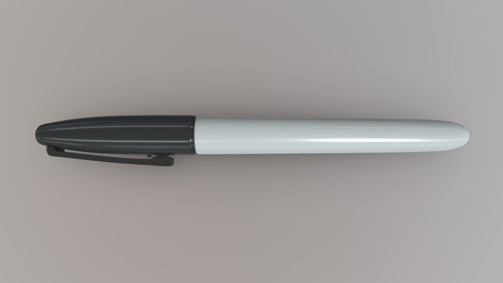 SHARPIE HOLDER, 3D CAD Model Library