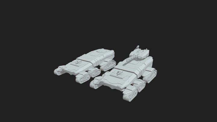 Varanus Heavy IFV, Kepler Conglomerate 3D Model