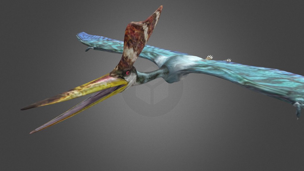 Dinosaur Hunting Pteranodon