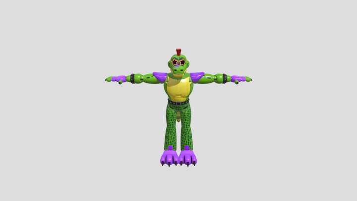 Montgomery Gator 3D Model
