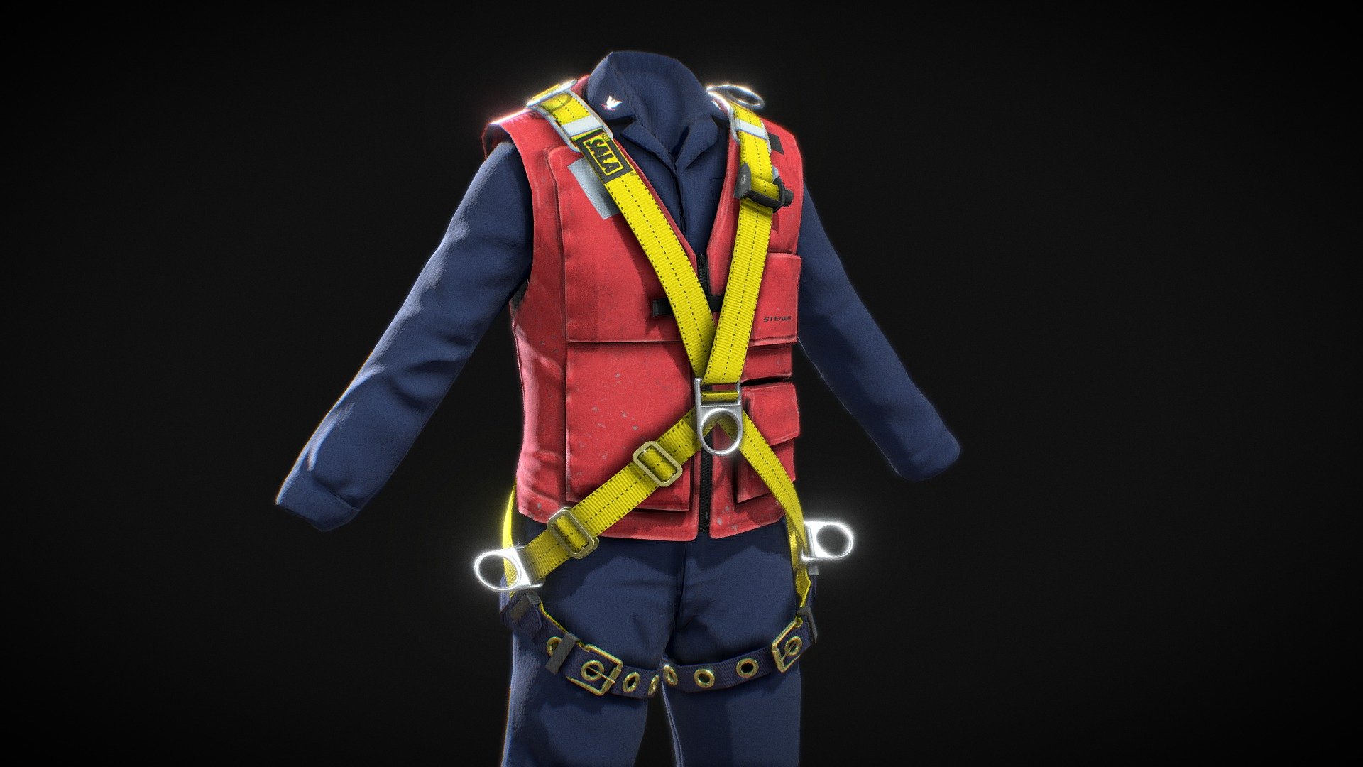 DBI-SALA Harness Vest Coveralls