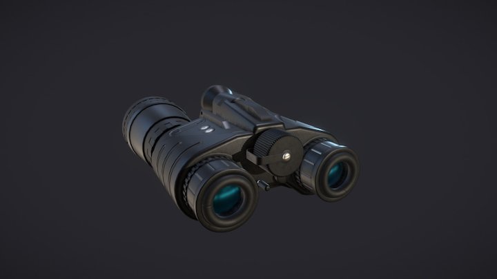 Binoculars 3D Model