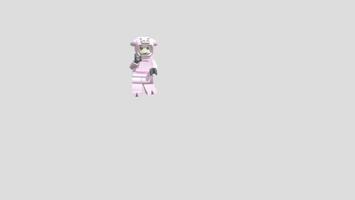 Dancing Twerk 3D Model