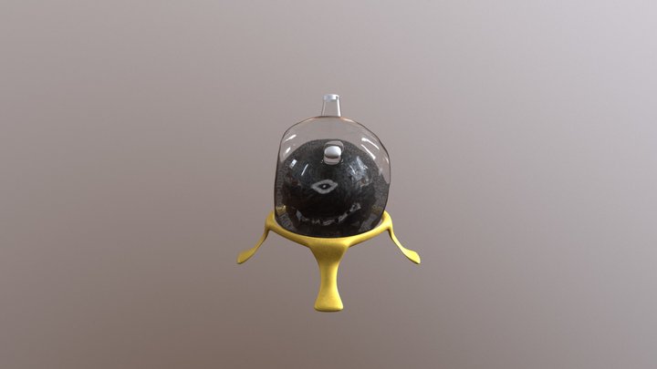 The Little One from the Flask Homunculus - WIP 3D Model