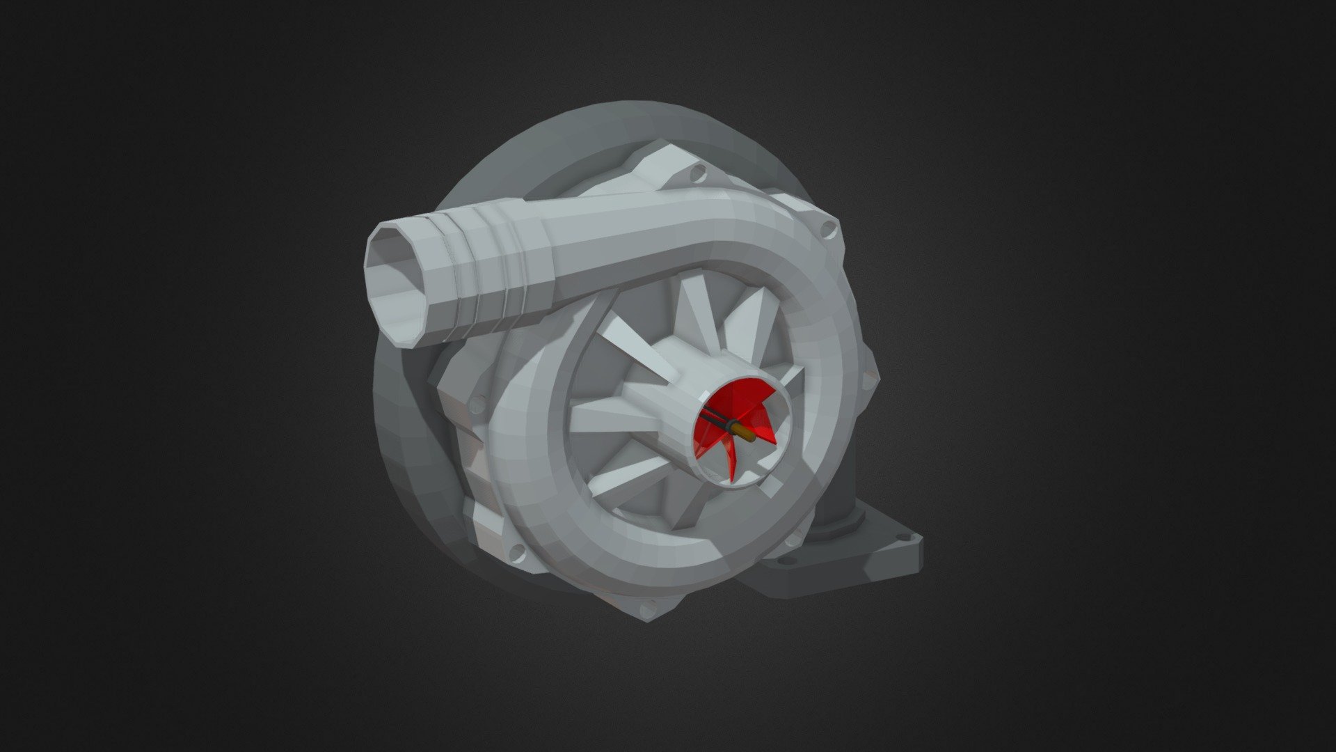 Turbo - Low Poly - Download Free 3D model by JiggleSticks