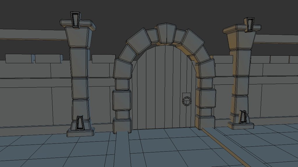 Level 2 Layout Door Arch