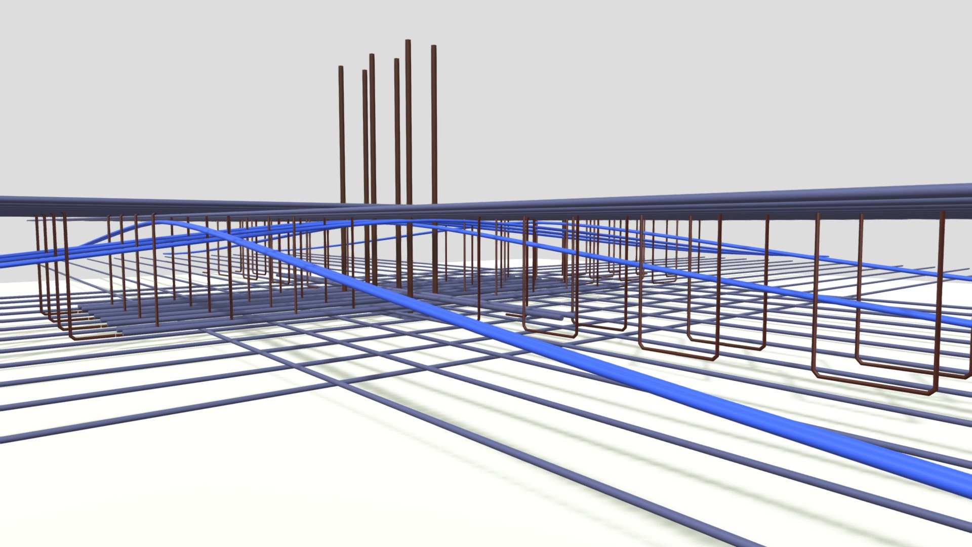 Shear reinforcement in a prestressed slab 3D model by lucasjust