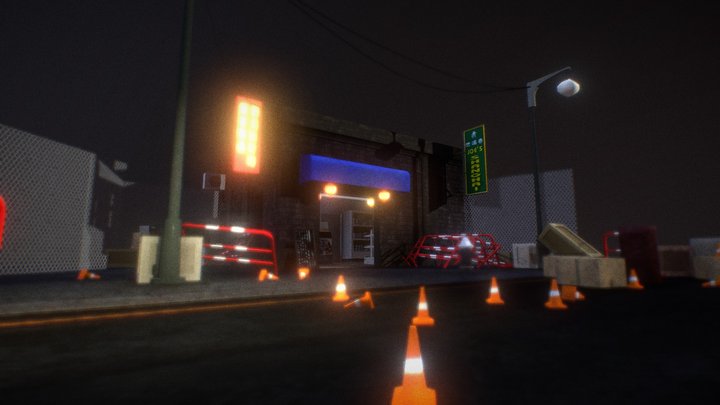 GA3A Fernandes André Scene 3D Model