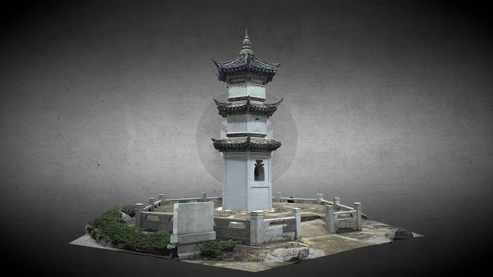 Han pagoda 3D Model