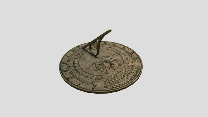 Sundial 3D Model