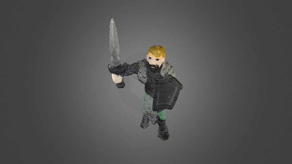Miniature swordman.