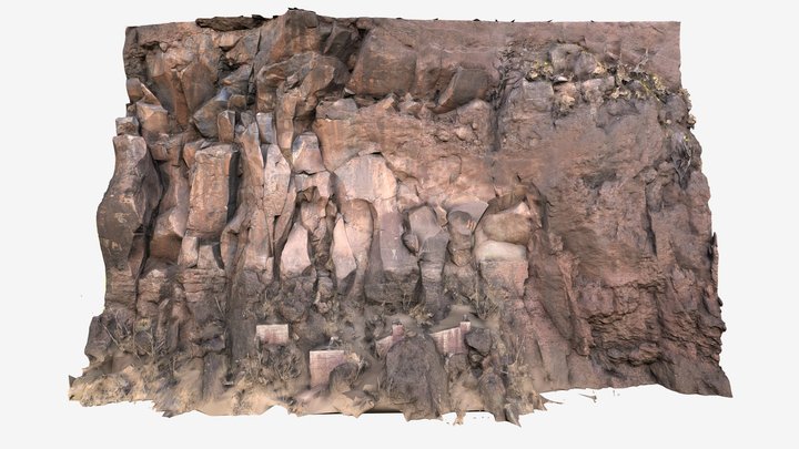 Olowalu petroglyph site, Maui 3D Model