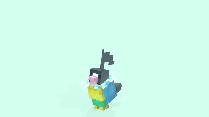 Chatot 3D Model