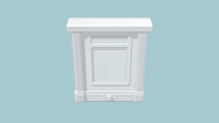 SM_mailbox01 3D Model