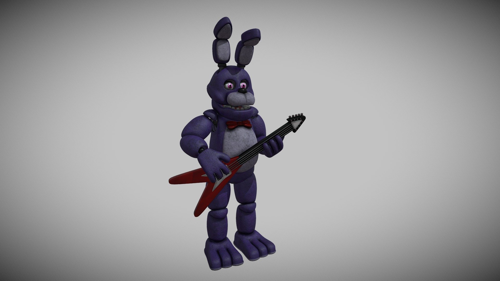 ArtStation - Animatronics character low poly fnaf