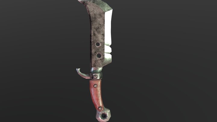 Cuchillo 3D Model