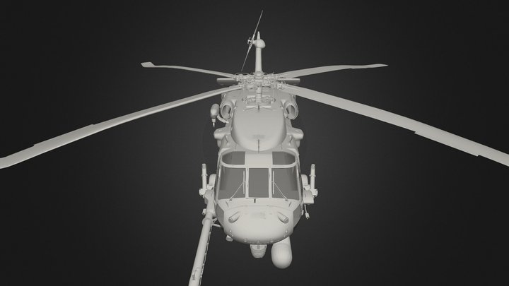Military Chopper (WIP) 3D Model