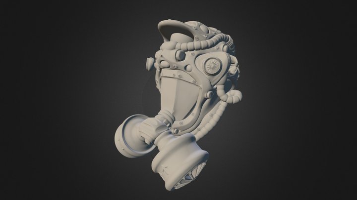 Gasmask 3D Model