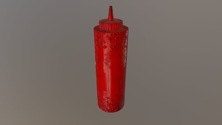 Ketchup 3D Model