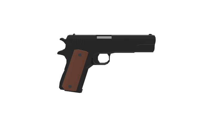 Colt M1911 3d Models Sketchfab 0507